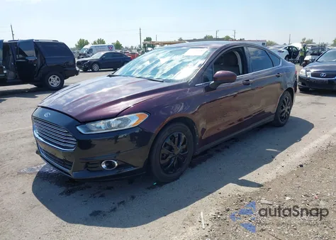 2013 Ford Fusion S z USA, uszkodzony, nr VIN 3FA6P0G79DR215736